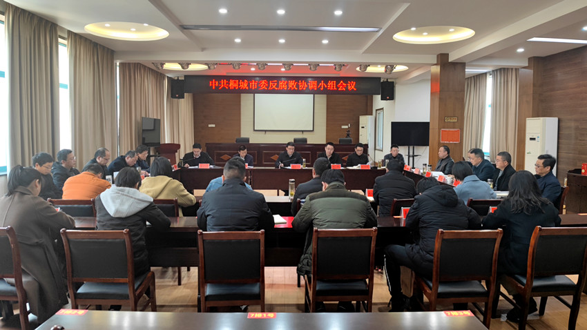 中共桐城市委反腐敗協(xié)調(diào)小組會議召開2.jpg